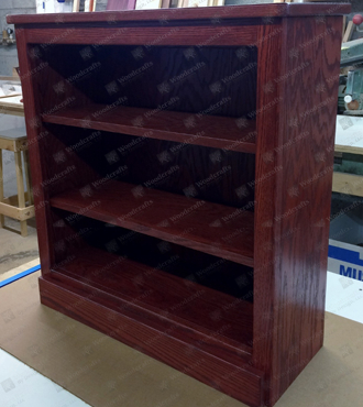 Custom Oak Bookcase